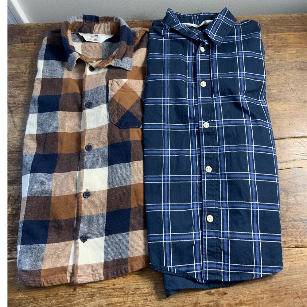 H&M Boys Button‎ down shirts size 6X